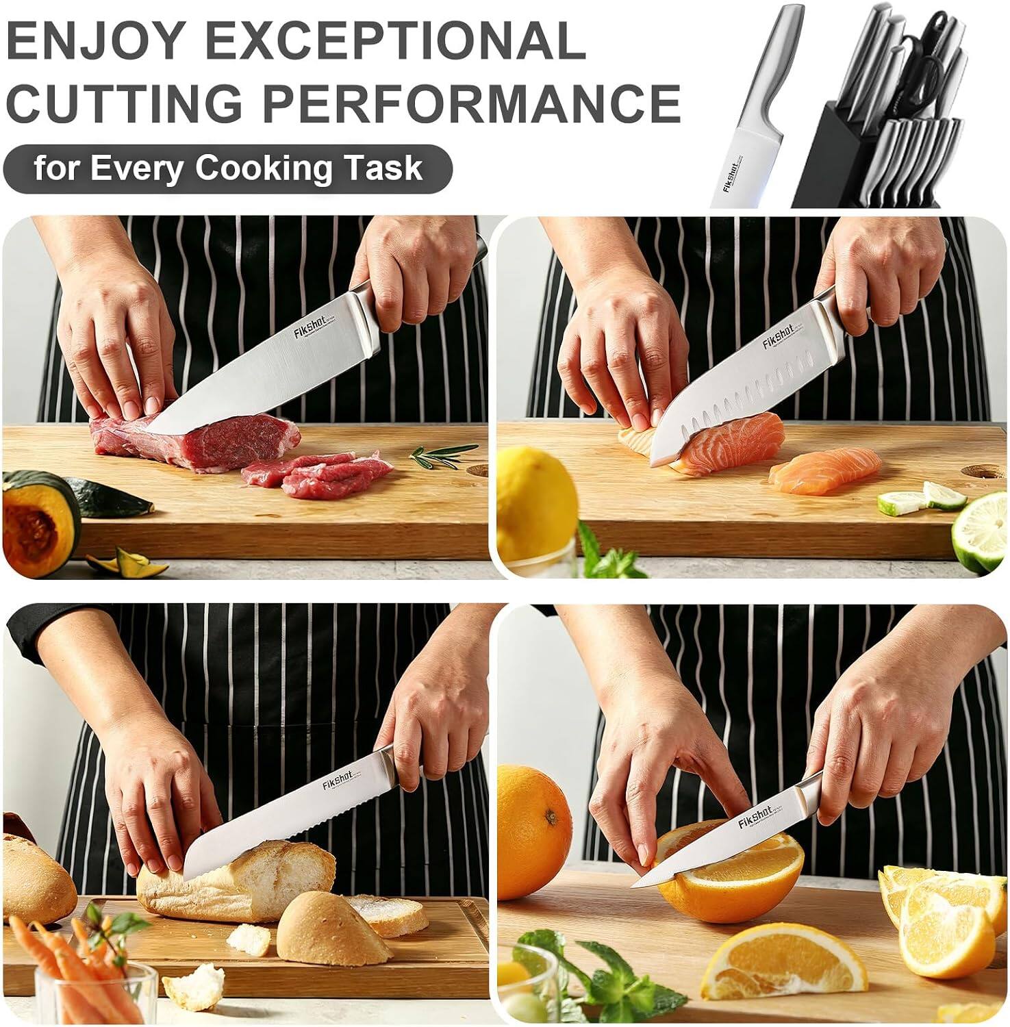 ENJOY EXCEPTIONAL CUTTING PERFORMANCE for Every Cooking Task

FikShot.com
FikShot
FikShot...
FikShot