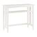 Angle Zoom. OSP Home Furnishings - Sierra 36" Foyer Table - White Finish.