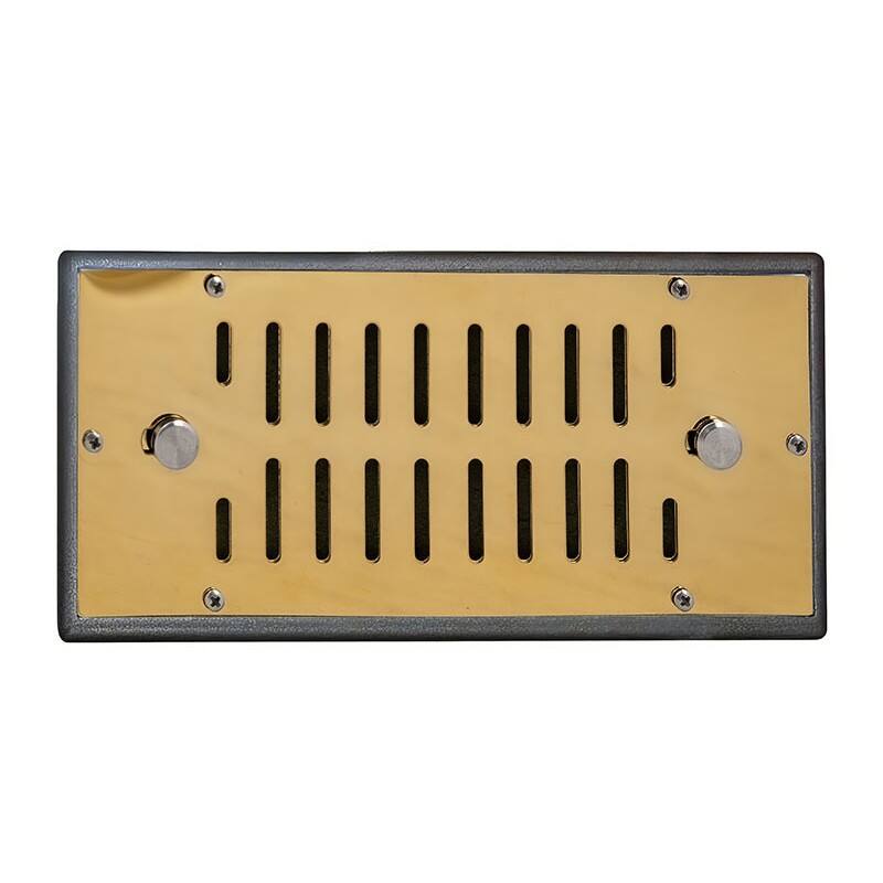 Left. Prestige - Adjustable Vent Humidifier (Gold) - Polished Gold Finish.