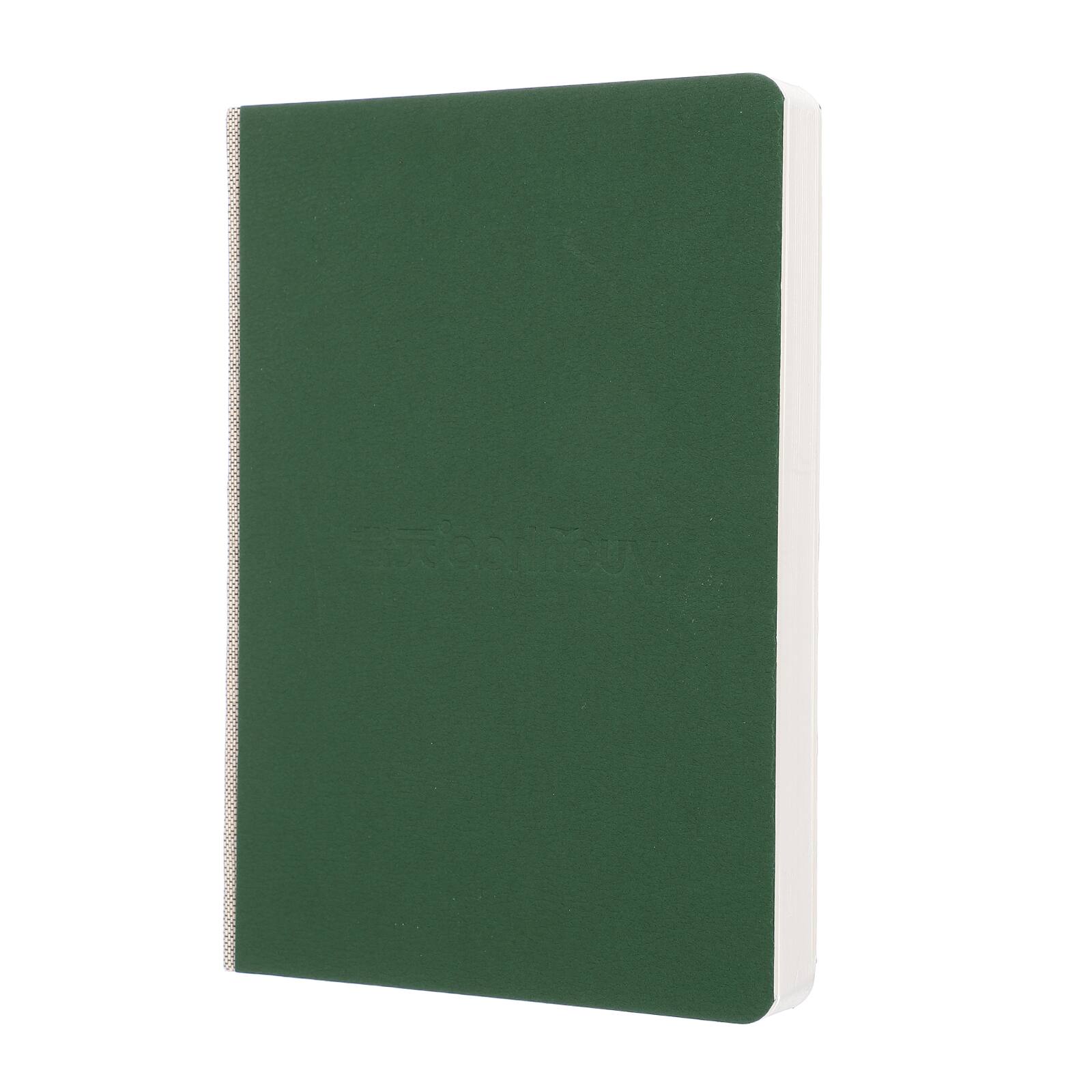 Front. Unique Bargains - 7.3x5.2 Inch Hardcover Pocket Watercolor Sketchbook, 58/116pg 230GSM Blank Travel Journal for Drawing & Painting - Green.
