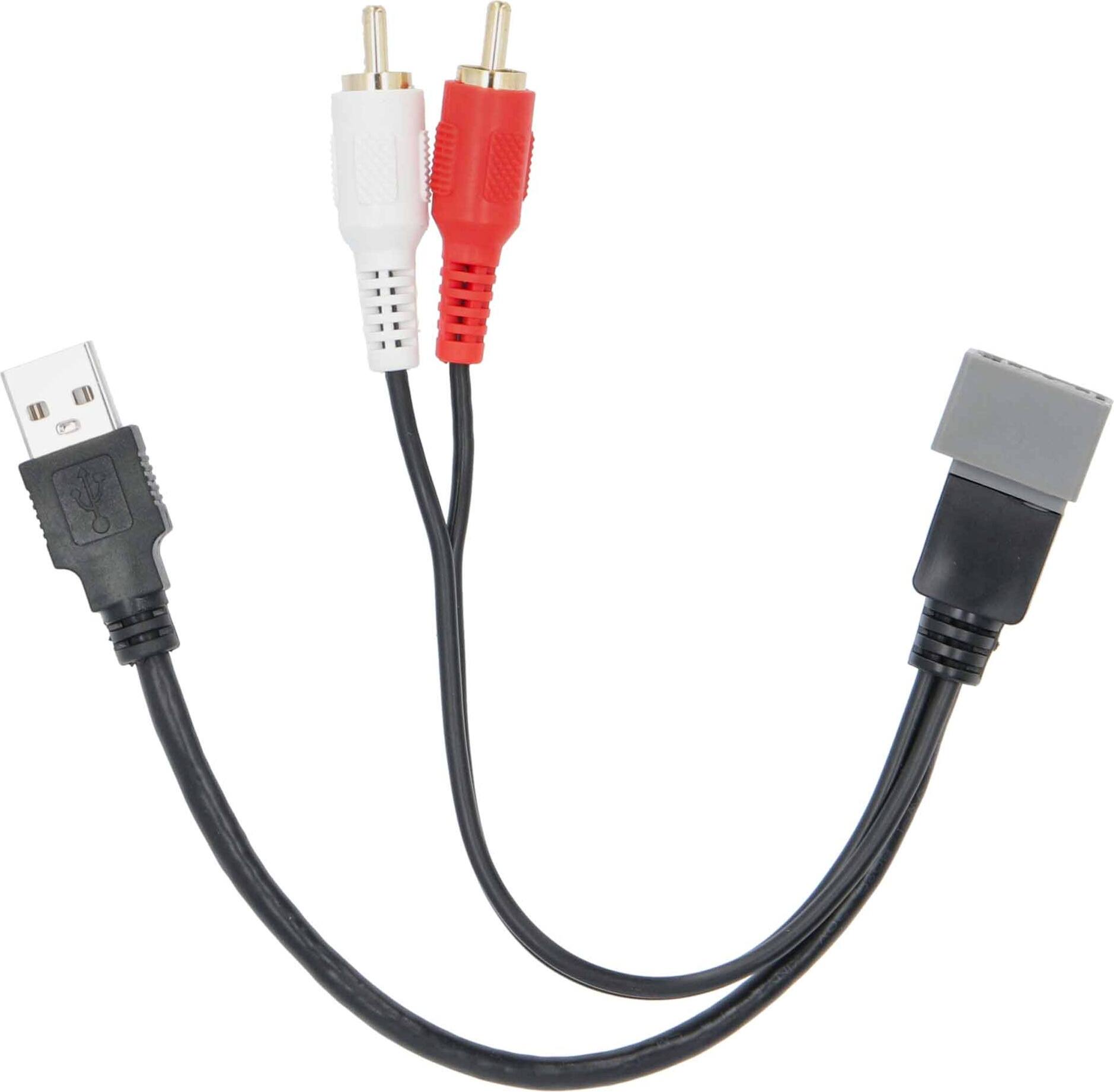 Front. Metra - OEM USB Retention for 2011-2014 Nissan - Multi.
