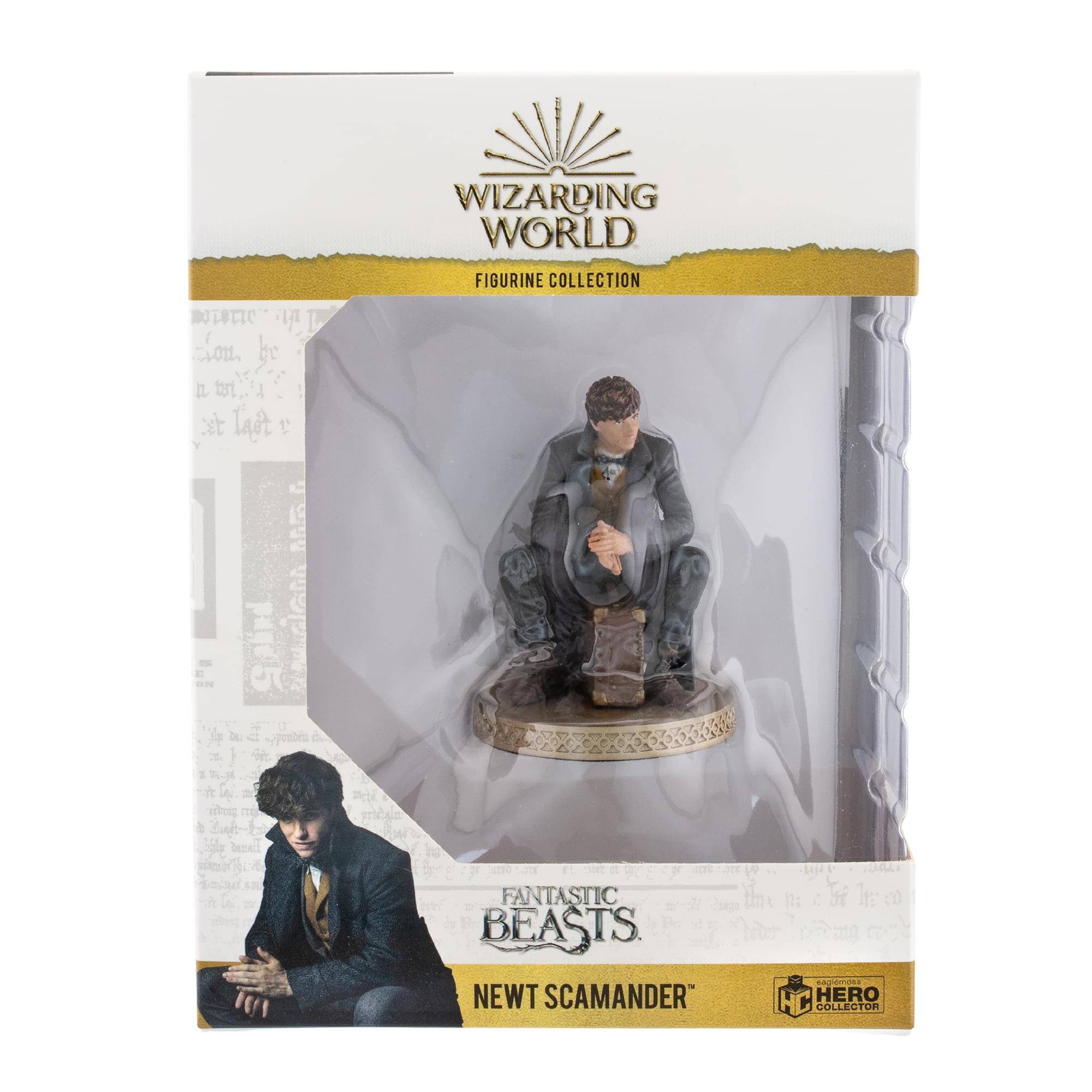 WIZARDING WORLD FIGURINE COLLECTION  
FANTASTIC BEASTS NEWT SCAMANDER  
HERO COLLECTOR