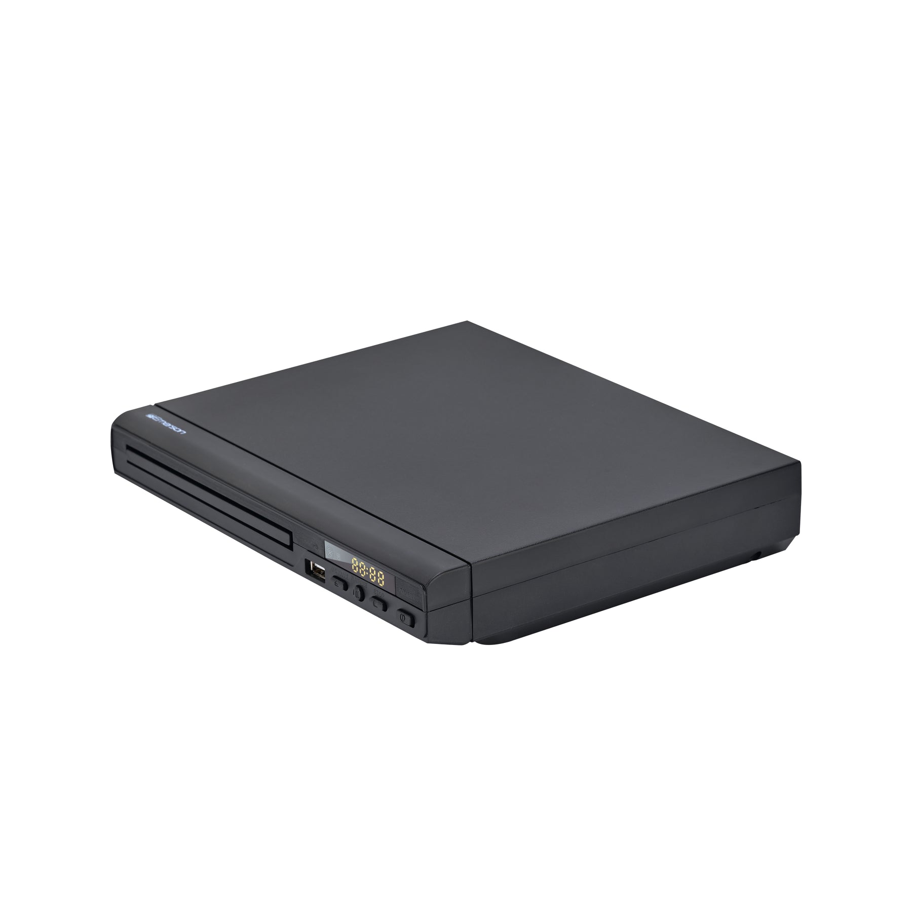 Back. Emerson - Emerson ED-8001 DVD Player, media Player for DVD, CD, MP3 | USB Playback & Recording, Front Display & Remote.