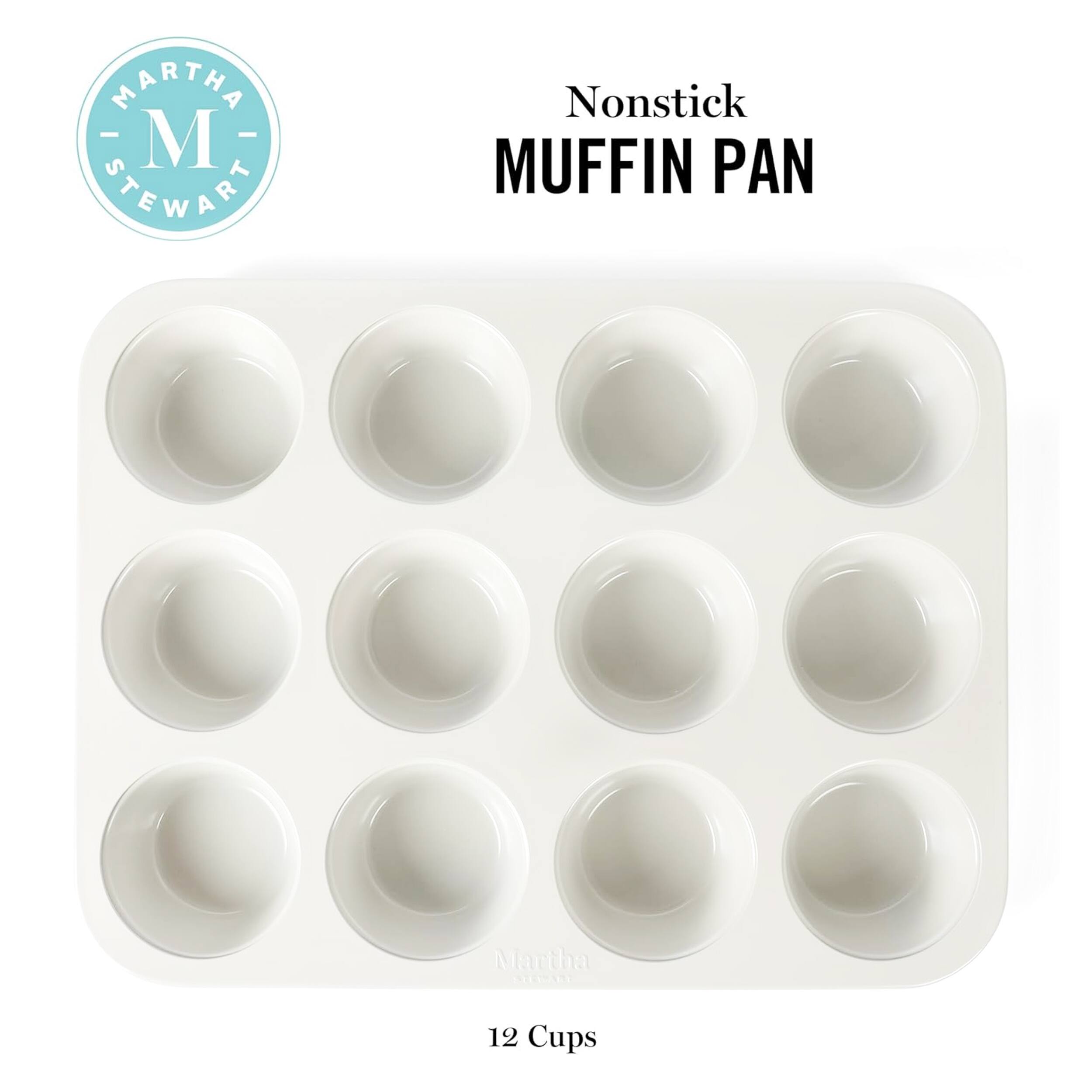 MARTHA STEWART Nonstick MUFFIN PAN Martha 12 Cups