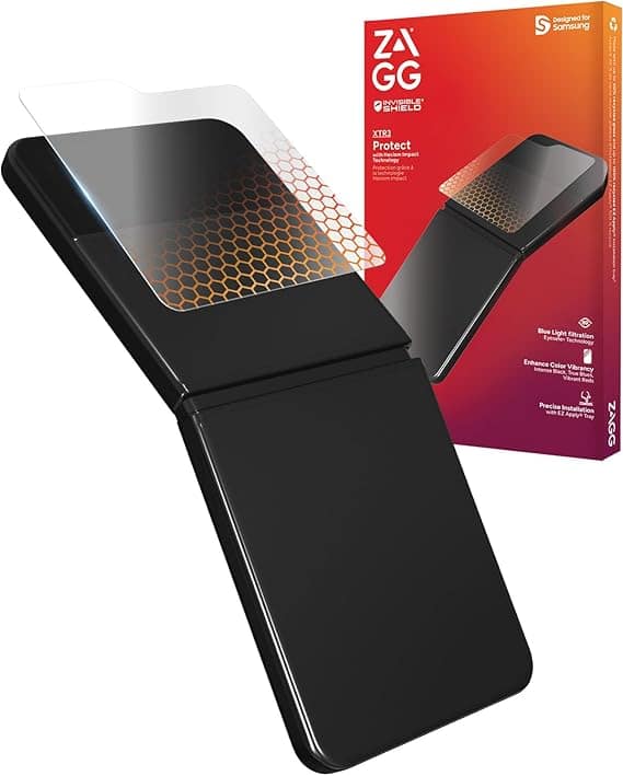 ZAGG - XTR3-Z Flip6 Screen Protector - Clear