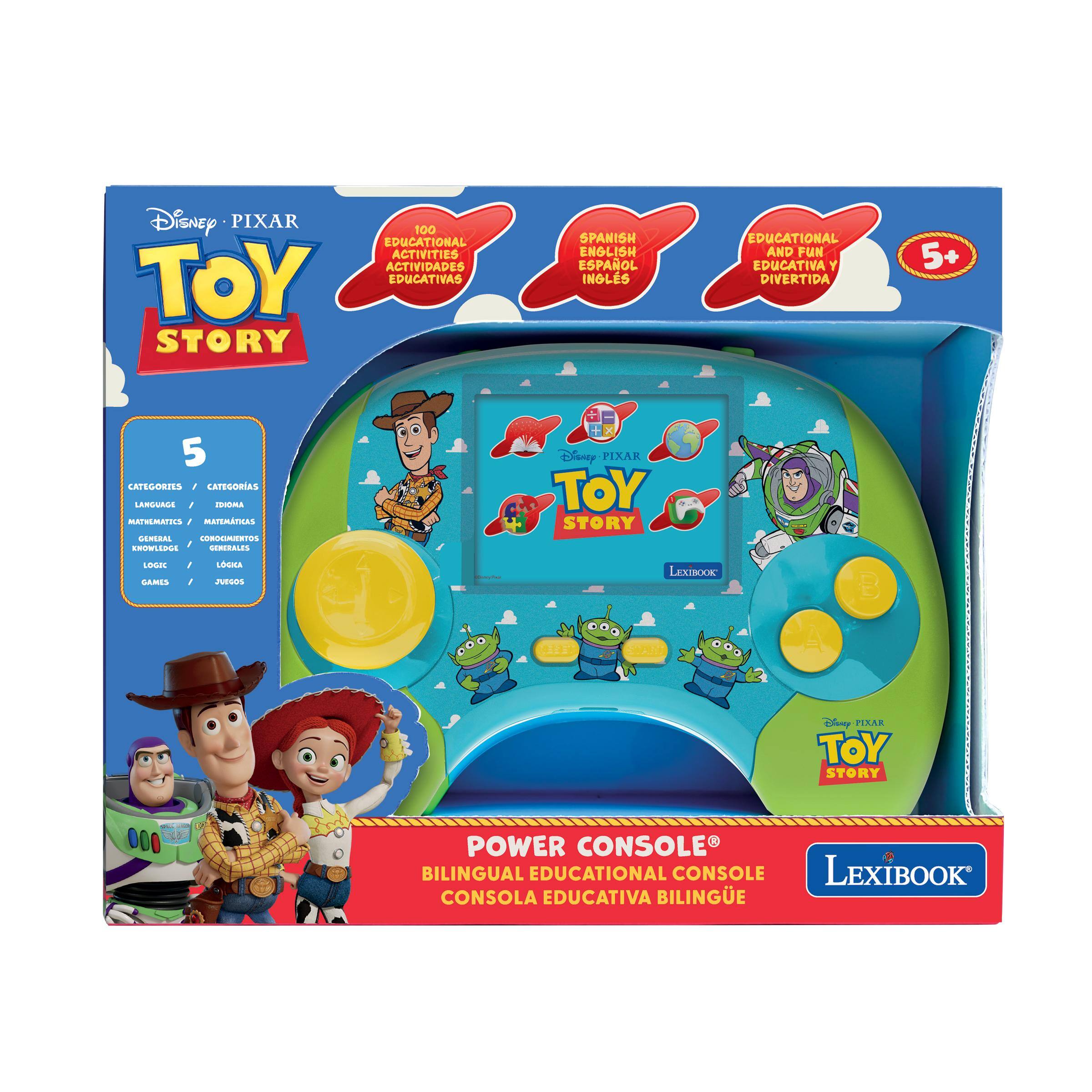 Lexibook Disney Toy Story, Power Console® Educational Handheld