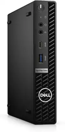 Dell - Refurbished Excellent - Optiplex 5080 Micro i5-10500T 16GB 512GB SSD Windows 11 Pro - Black