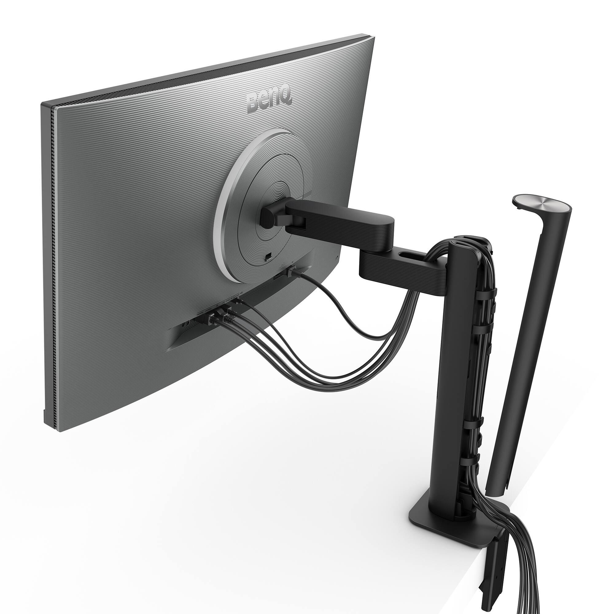 Alt View 1. BenQ - BenQ RD320UA 31.5" IPS LED 4K Programming Monitor with MoonHalo Backlight and Flexible Arm (HDMI/DP/USB-C 90W) - Black.