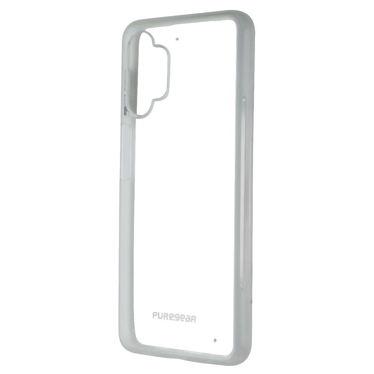Front. PureGear - PureGear SlimShell Series Case for Samsung Galaxy A32 5G - Clear - Clear.