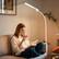 Angle. Honeywell - F4 Sunturalux™ LED Floor Lamp, 77.6" Tall Full Spectrum Reading Lamp, 97 CRI Eye-Caring Task Light - White.