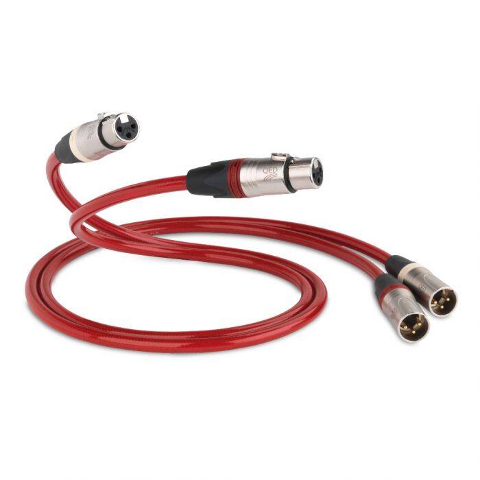 Front. QED - QED Reference XLR40 Interconnect – 0.6m (Pair) - "NA".