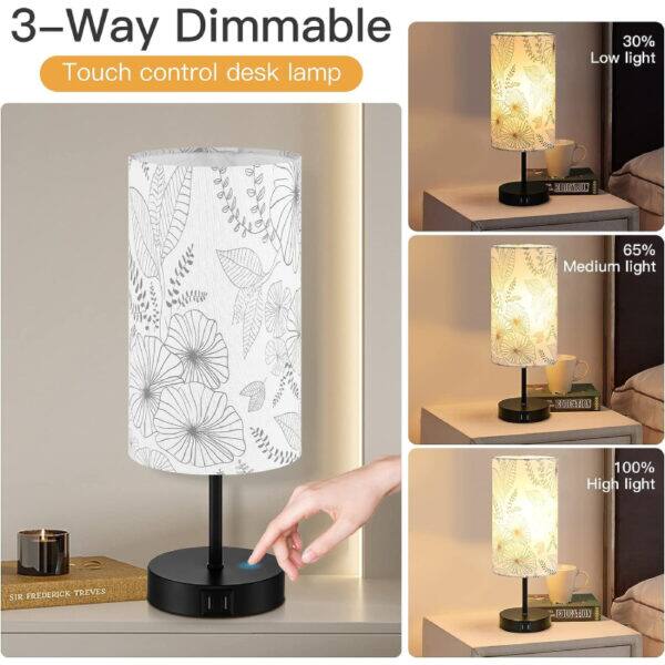3-Way Dimmable Touch control desk lamp
30% Low light
65% Medium light
100% High light
FREDERICK TREVES SIR DC0