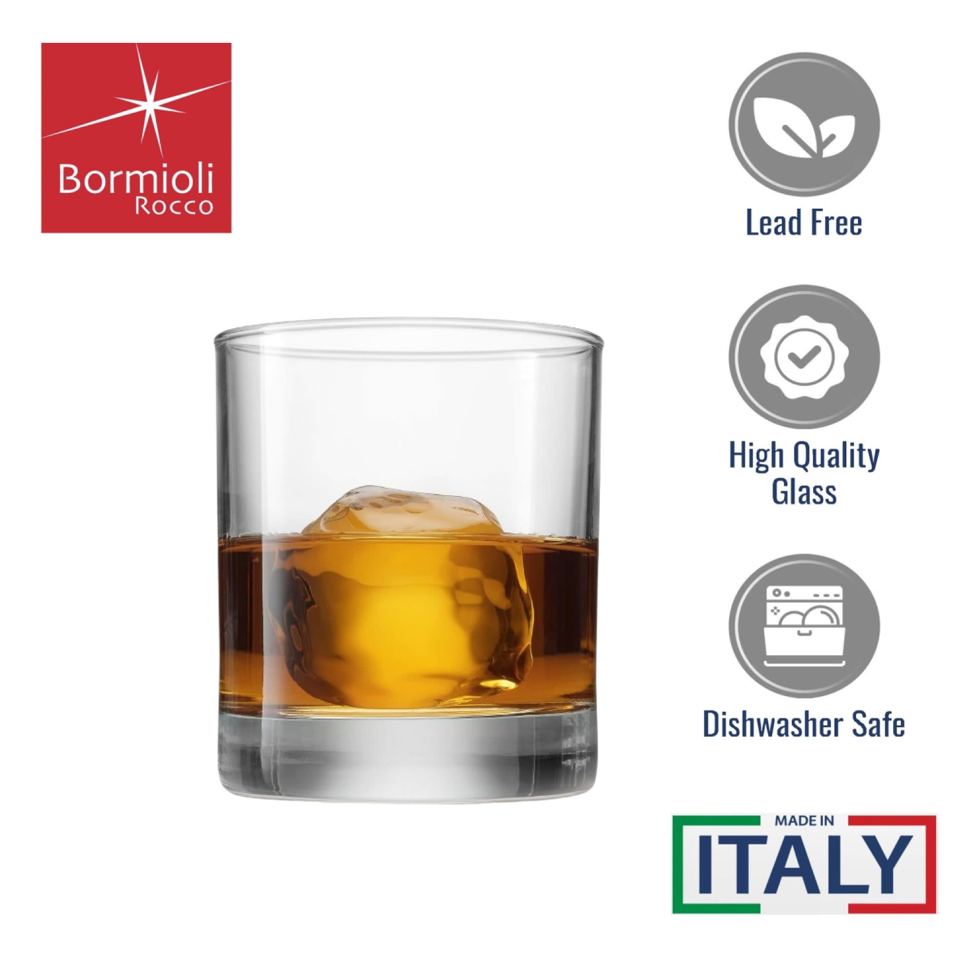 Bormioli Rocco Lead Free High Quality Glass Dishwasher Safe MADE IN ITALY