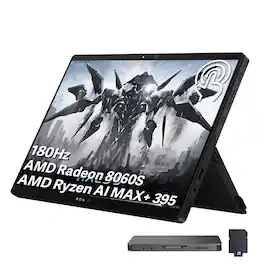 ASUS - Upgraded - ROG 13.4" WQXGA 2-in-1 Touch Gaming Laptop,Ryzen AI MAX+ 395,64GB RAM,2TB SSD+1TB Dock Set,Backlit,Win11 Home - Black