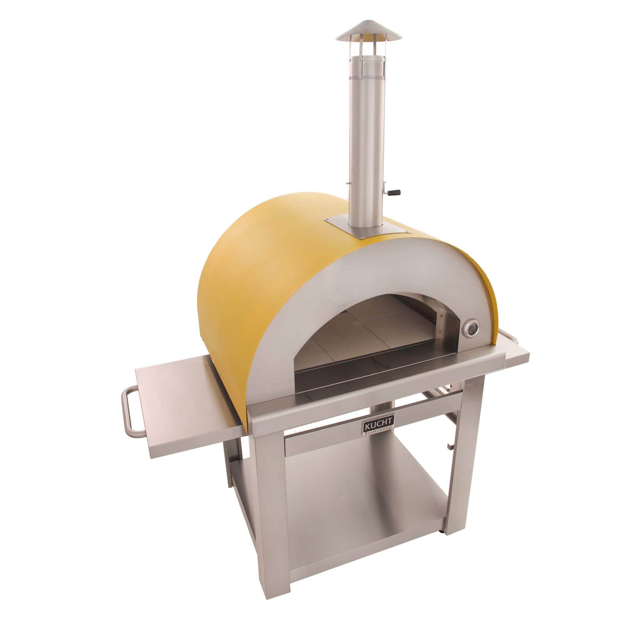 Kucht - VENICE Outdoor Wood Fired Pizza Oven - Yellow