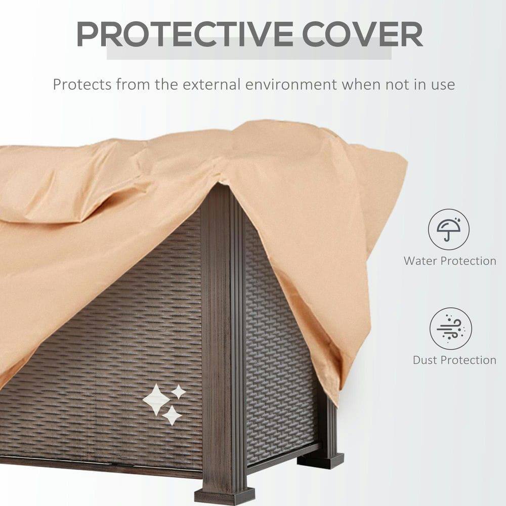 PROTECTIVE COVER  
Protects from the external environment when not in use  

Water Protection  
Dust Protection