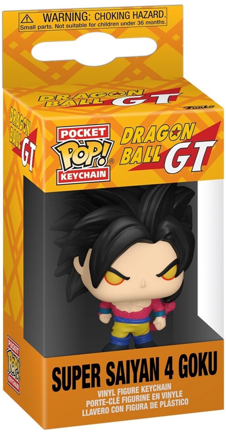 **WARNING: CHOKING HAZARD.**  
Small parts. Not suitable for children under 36 months.

**DRAGON BALL GT**  
**POCKET POP! KEYCHAIN**

**SUPER SAIYAN 4 GOKU**

VINYL FIGURE KEYCHAIN  
PORTE-CLE FIGURINE EN VINYLE  
LLAVERO CON FIGURA DE PLÁSTICO