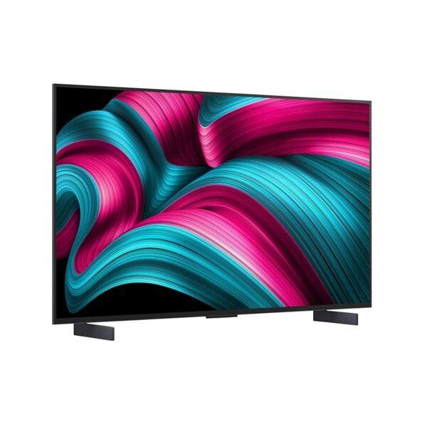 Angle. LG - LG OLED42C5PUA 42" 4K OLED Ultra HD Smart TV with a9 AI Super Upscaling (2025).