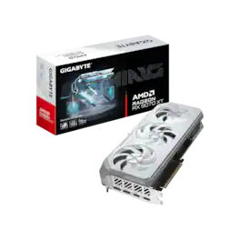 GIGABYTE - Radeon RX 9060 XT GAMING OC ICE 16G Graphics Card - White