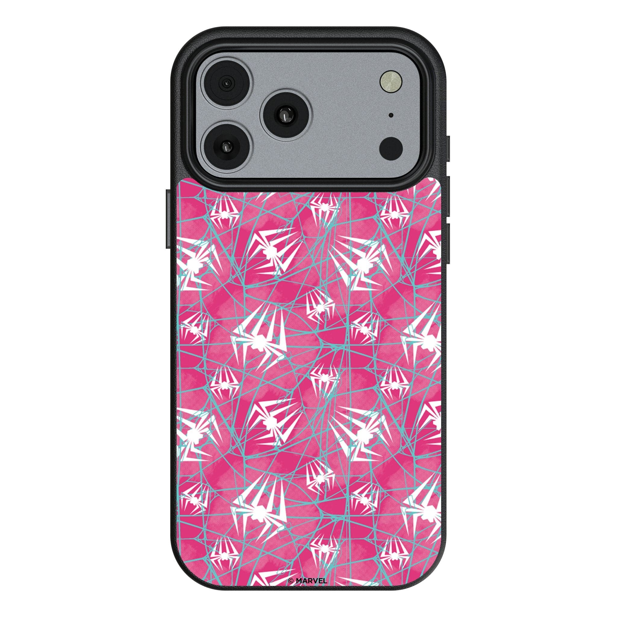 Keyscaper - Marvel Pattern MagSafe Compatible Phone Case - Apple iPhone 17 Pro Max - Spider-Gwen