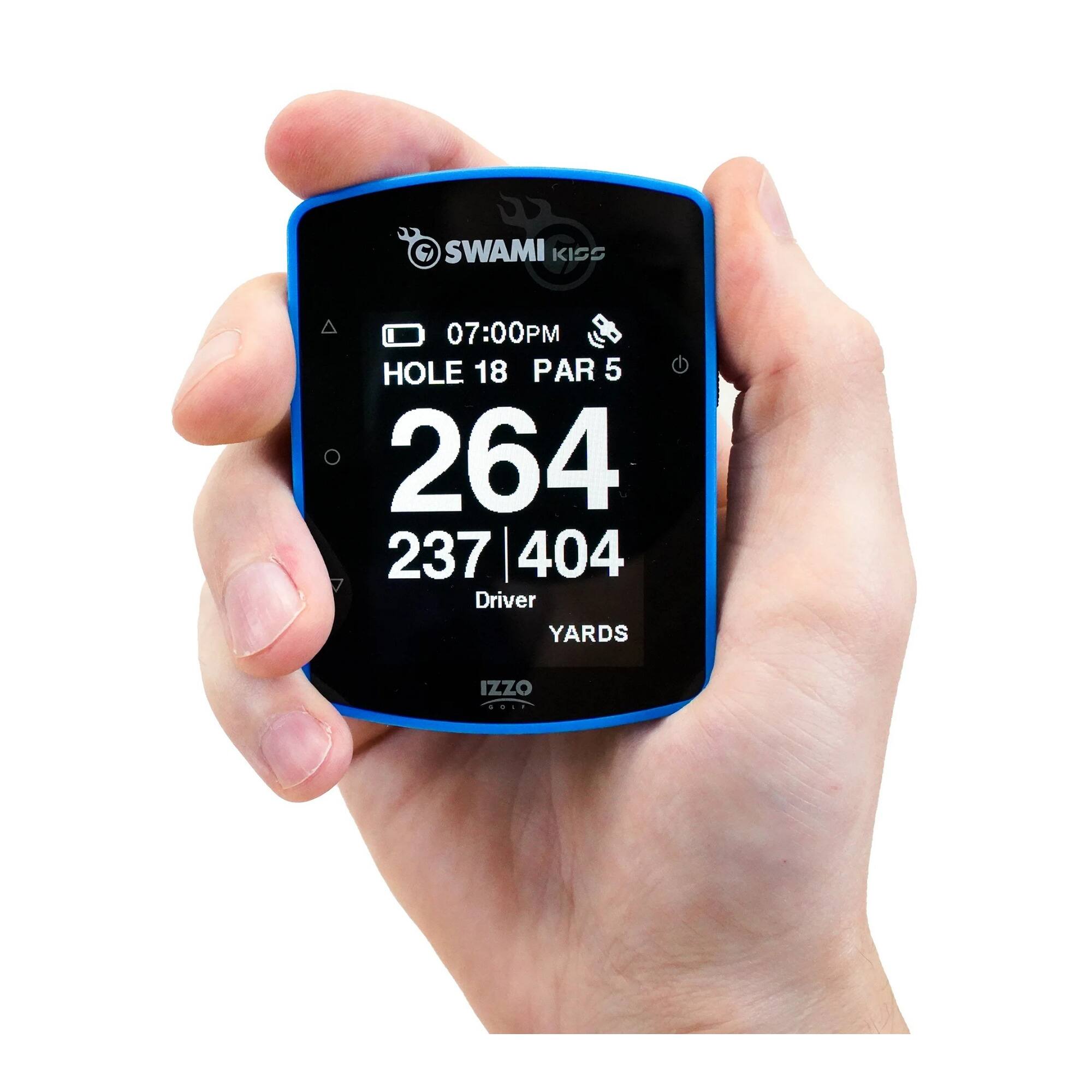 SWAMI KISS  
07:00PM  
HOLE 18 PAR 5  
264  
237 / 404  
Driver YARDS  
IZZO