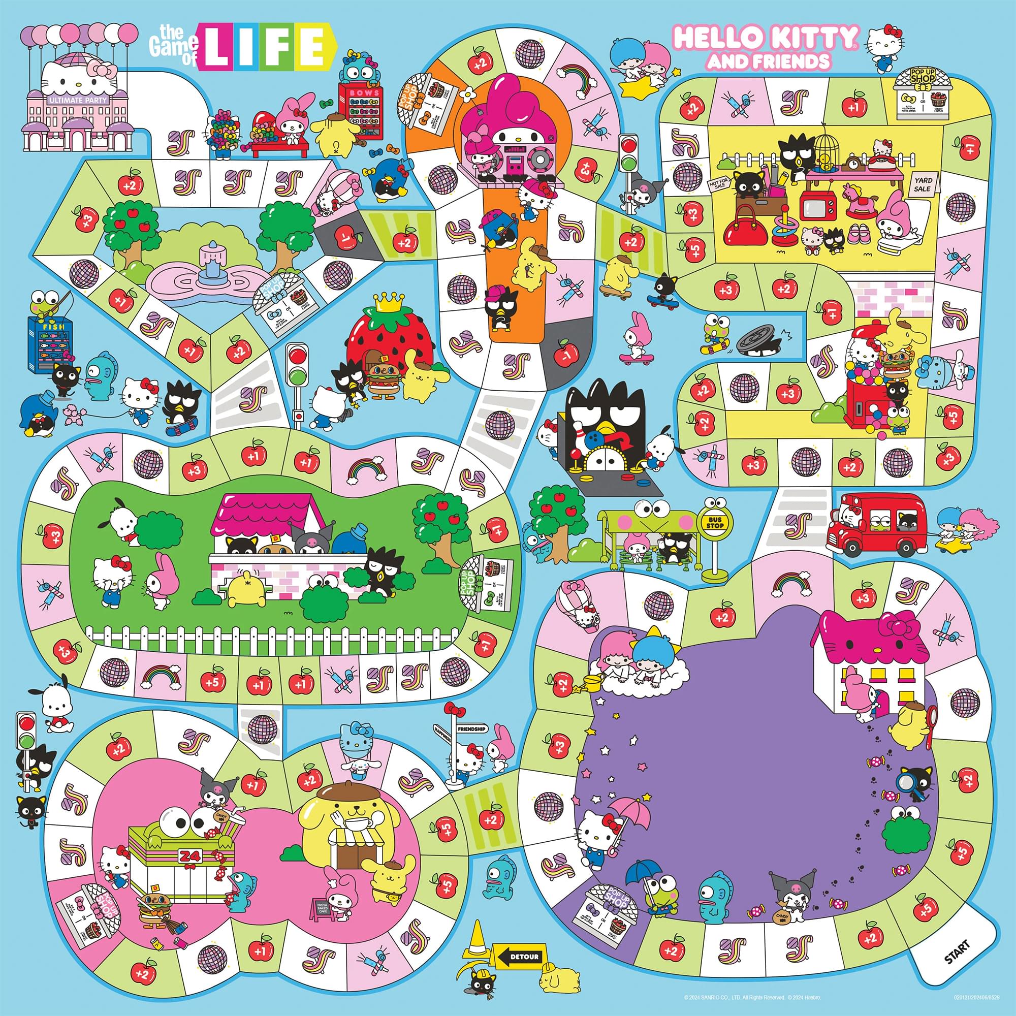 the Game of LIFE

HELLO KITTY AND FRIENDS

START

+2
+1
+3
+2
+1
+1
+3
+2
+1
+2
+3
+2
+1
+2
+2
+2
+1
+2
+3
+2
+5
+1
+1
+2
+2
+2
+1
+2
+3
+2
+5
+2
+5
+1
+2
+5
+1
+2
+5
+1
+2
+5
+1
+2
+5
+1
+2
+5
+1
+2
+5
+1
+2
+5
+1
+2
+5
+1
+2
+5
+1
+2
+5
+1
+2
+5
+1
+2
+5
+1
+2
+5
+1
+2
+5
+1
+2
+5
+1
+2

