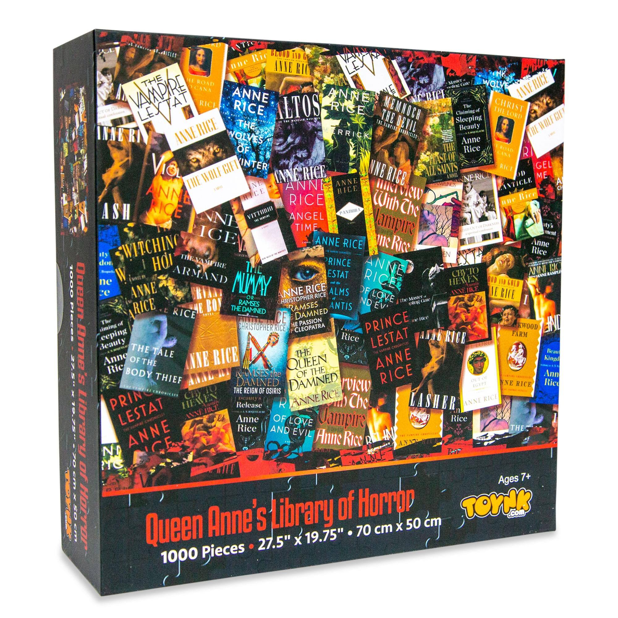 Queen Anne's Library of Horror

1000 Pieces • 27.5" x 19.75" • 70 cm x 50 cm

Ages 7+

TOYHK.com

Anne Rice

- The Vampire Lestat
- The Vampire Armand
- The Vampire Lestat
- The Vampire Lestat
- The Vampire Lestat
- The Vampire Lestat
- The Vampire Lestat
- The Vampire Lestat
- The Vampire Lestat
- The Vampire Lestat
- The Vampire Lestat
- The Vampire Lestat
- The Vampire Lestat
- The Vampire Lestat
- The Vampire Lestat
- The Vampire Lestat
- The Vampire Lestat
- The Vampire Lestat
- The Vampire Lestat
- The Vampire Lestat
- The Vampire Lestat
- The Vampire Lestat
- The Vampire Lestat
- The Vampire Lestat
- The Vampire Lestat
- The Vampire Lestat
- The Vampire Lestat
- The Vampire Lestat
- The Vampire Lestat
- The Vampire