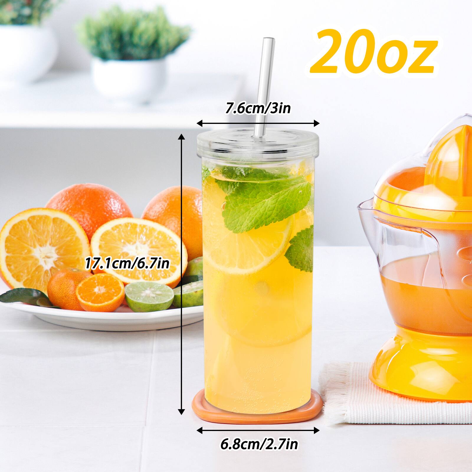 20oz  
7.6cm/3in  
17.1cm/6.7in  
6.8cm/2.7in