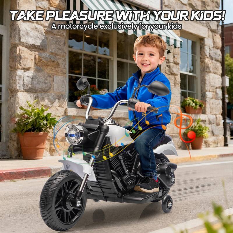 TAKE PLEASURE WITH YOUR KIDS!  
A motorcycle exclusively for your kids
