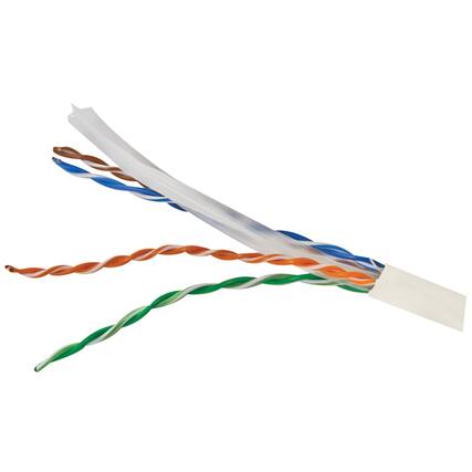 Front. Vericom - CAT-6 U/UTP Solid Riser CMR Cable, 1,000 Ft.