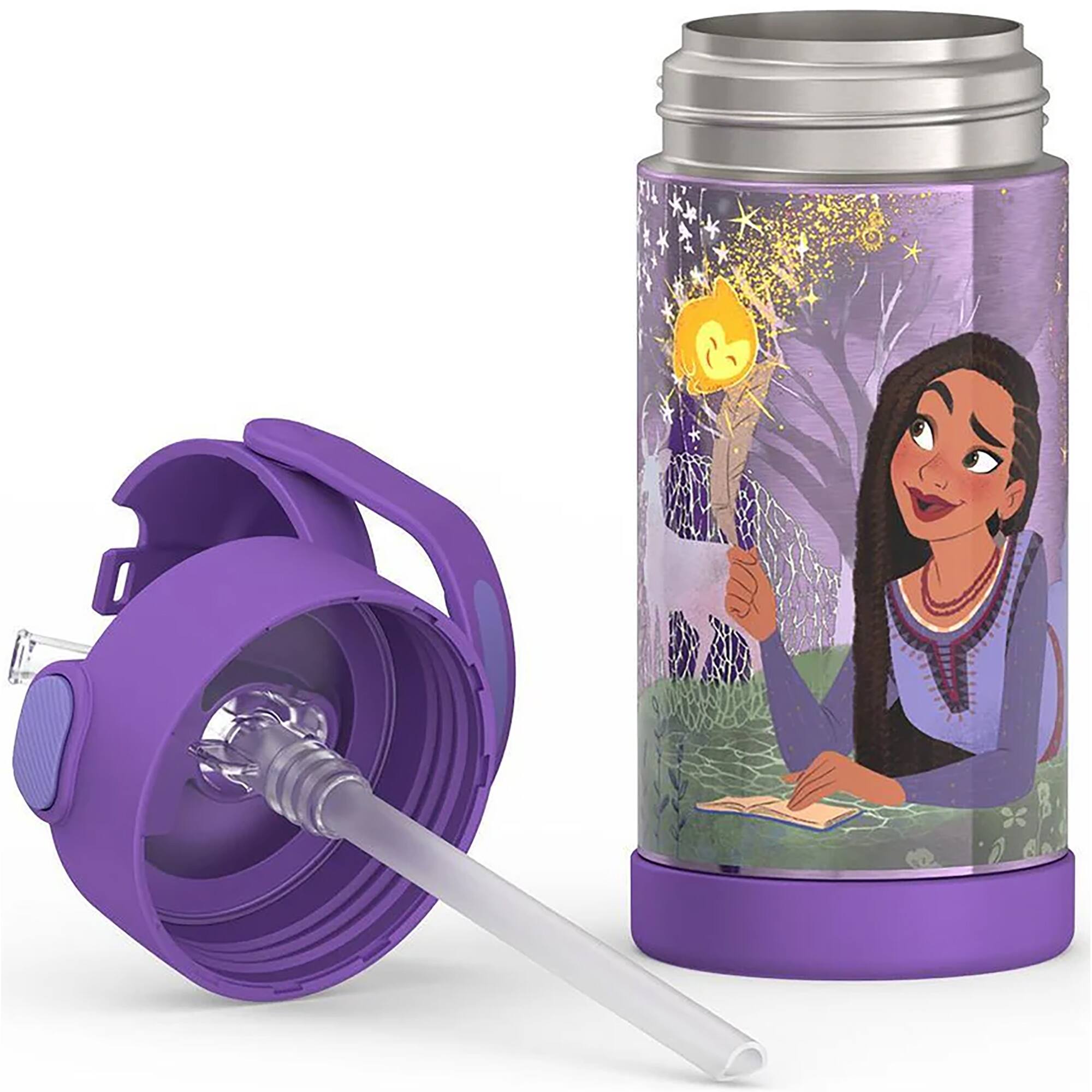 Alt View 3. Thermos - Thermos 12 oz. Kid's Funtainer Insulated Water Bottle - Wish - Wish.