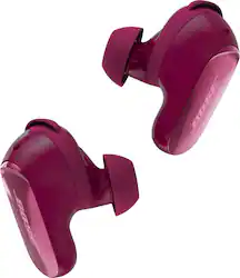 Bose - QuietComfort Ultra (2nd Gen) True Wireless Noise Cancelling In-Ear Earbuds - Deep Plum - Front_Zoom