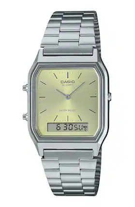 CASIO QUARTZ
WATER RESIST
6:30 50"