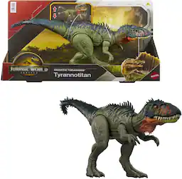Mattel - Jurassic World: Rebirth Gigantic Thrashers Tyrannotitan - Collectibles