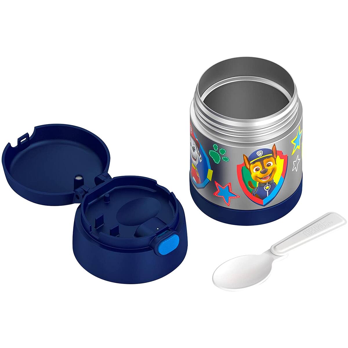 Alt View 3. Thermos - Thermos 10 oz. Kid's Funtainer Insulated Stainless Food Jar - Paw Patrol - Paw Patrol.
