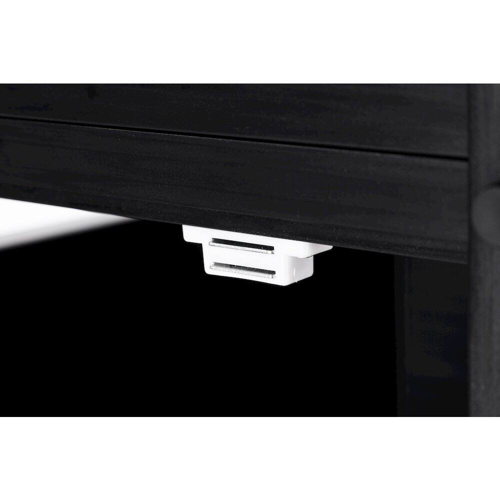 Alt View 1. New Age Pet - ECOFLEX Litter Box Cover End Table - Espresso - Espresso.