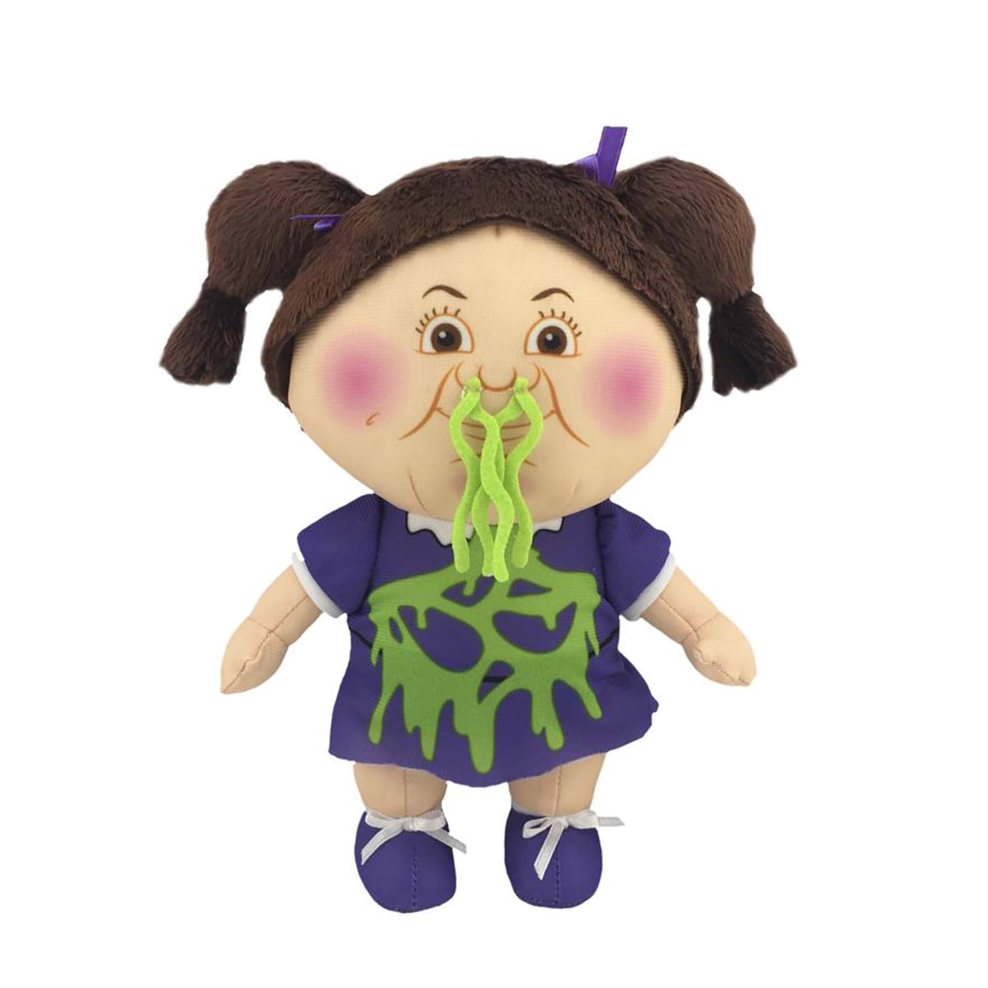 Front. License 2 Play - Garbage Pail Kids 8.5 Inch Plush | Leaky Lindsay - Blue.