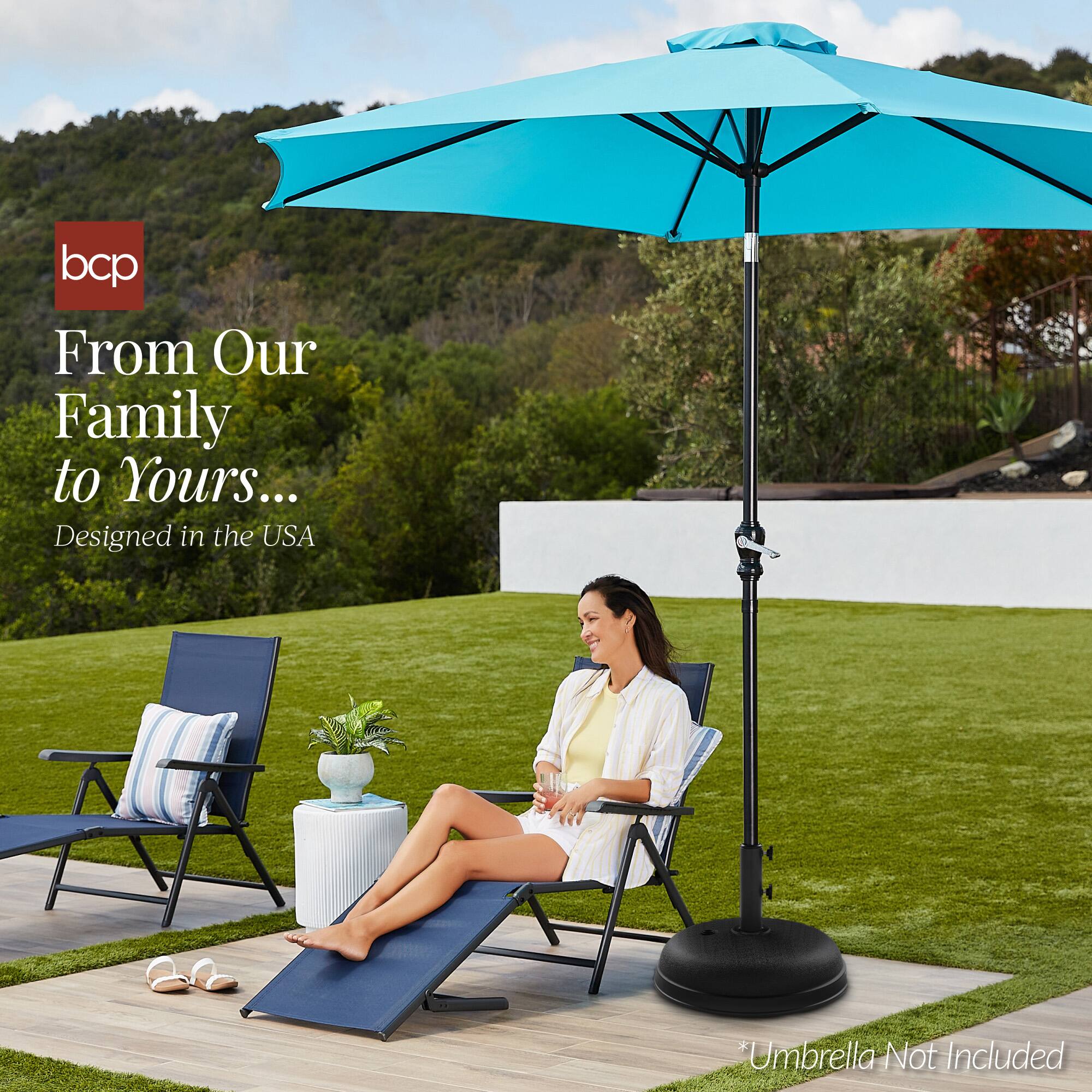 From Our Family to Yours...

Designed in the USA

*Umbrella Not Included