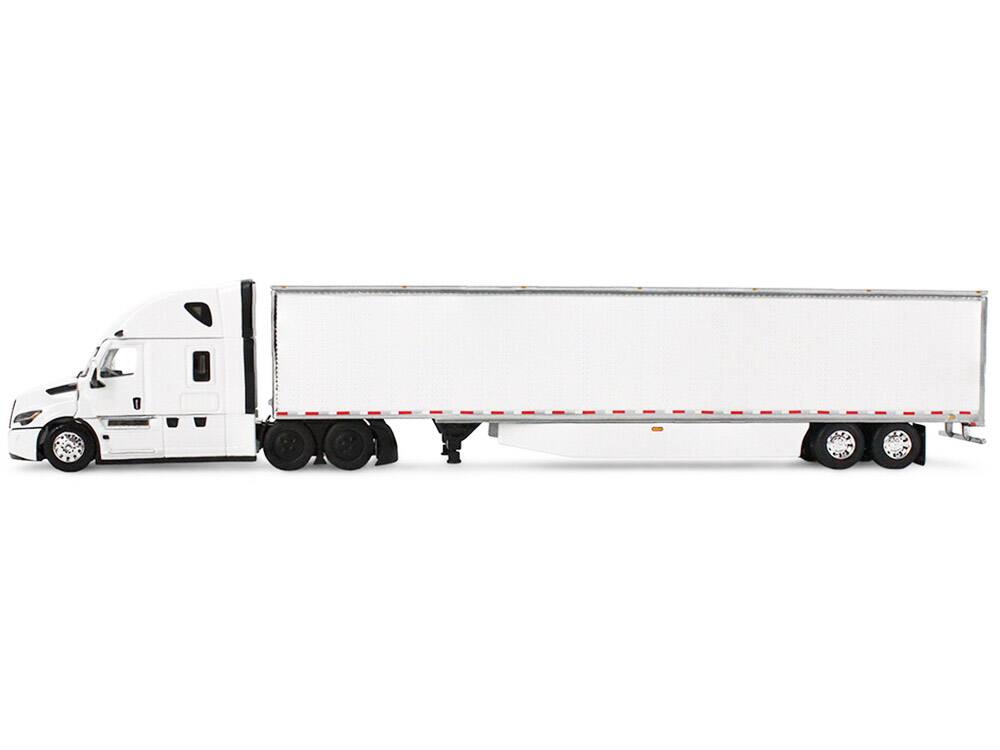 Alt View 3. First Gear - Freightliner Fifth Generation Cascadia Raised Roof Sleeper & 53' Utility Trailer w/Skirts 1/64 Model by DCP/First Gear.