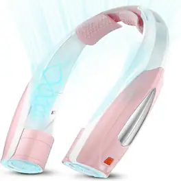 Loheer - Portable Neck Fan, 6000mAh Rechargeable Wearable Fan, Ultra Quiet Cooling for Travel