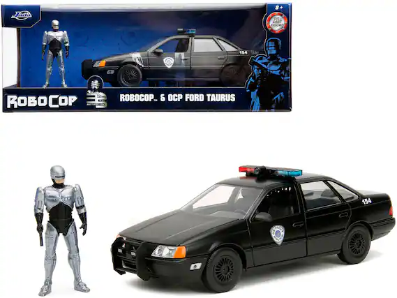 Jada
ROBOCOP
3rd Anniversary
ROBOCOP™ & OCP FORD TAURUS
8+
DIE-CAST FIGURE
ROBOCOP™ & OCP FORD TAURUS