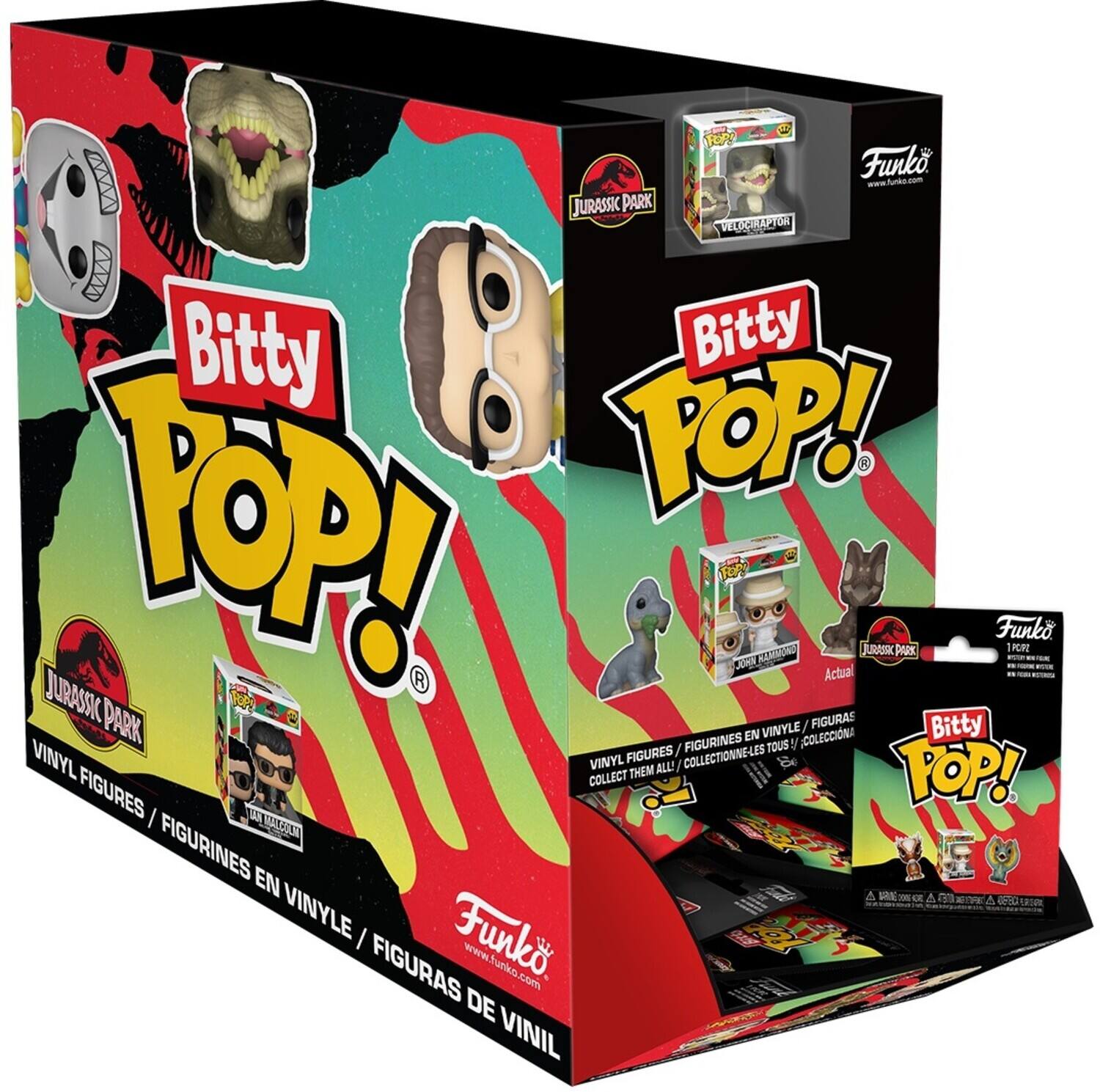 POP! Funko. www.funko.com  
JURASSIC PARK VELOCIRAPTOR Bitty POP!  
POP! FOP! JOHN HAMMOND Actual JURASSIC PARK Funko 1 PC/PZ  
JURASSIC PARK FIGURAS FIGURINES EN VINYLE! / COLECCION / Bitty / TOUS VINYL VINYL FIGURES COLLECTIONNE-LES THEM ALL!  
POP! COLLECT FIGURES I AN MALCOLM FIGURINES EN VINYLE Funko / W FIGURAS www.funko.com DE VINIL