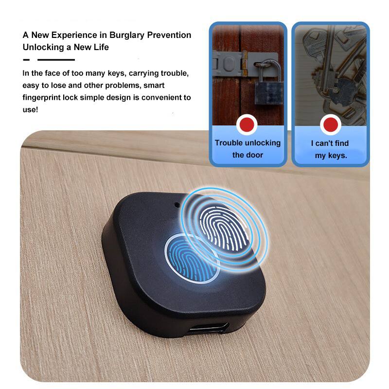 A New Experience in Burglary Prevention  
Unlocking a New Life  

In the face of too many keys, carrying trouble, easy to lose and other problems, smart fingerprint lock simple design is convenient to use!  

Trouble unlocking the door  
I can't find my keys.