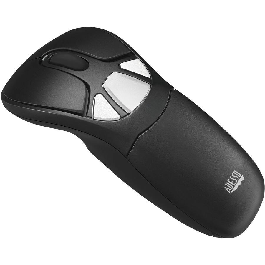 Alt View 8. Adesso - Adesso Air Mouse Go Plus With Full Size Keyboard - USB Scissors Wireless 2.40 GHz Keyboard - 104 Key - English (US) - US - Unknown.