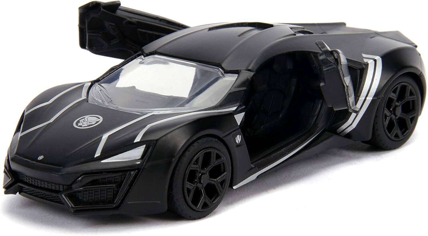 Alt View 1. Jada Toys - Jada Toys - 1:32 Diecast Lykan Hypersport (Black Panther Theme)   - Collectibles - Multicolor.