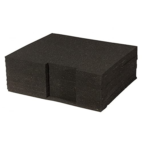 Alt View 5. On Stage Stands - On-Stage Drawer Foam (RDF4000) - Black.