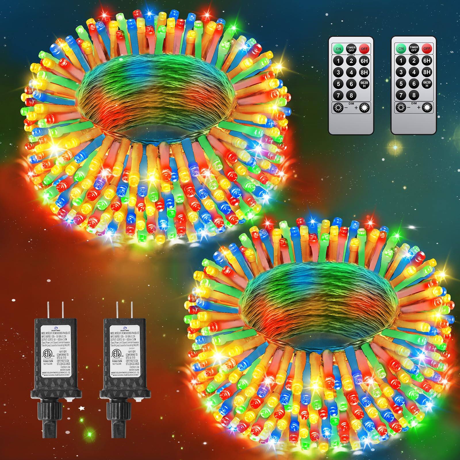 Multicolor Total 250 FT 760 LED