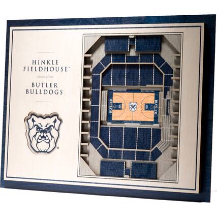 HINKLE FIELDHOUSE
Home of the
BUTLER BULLDOGS
BUTLER
BULLDOGS