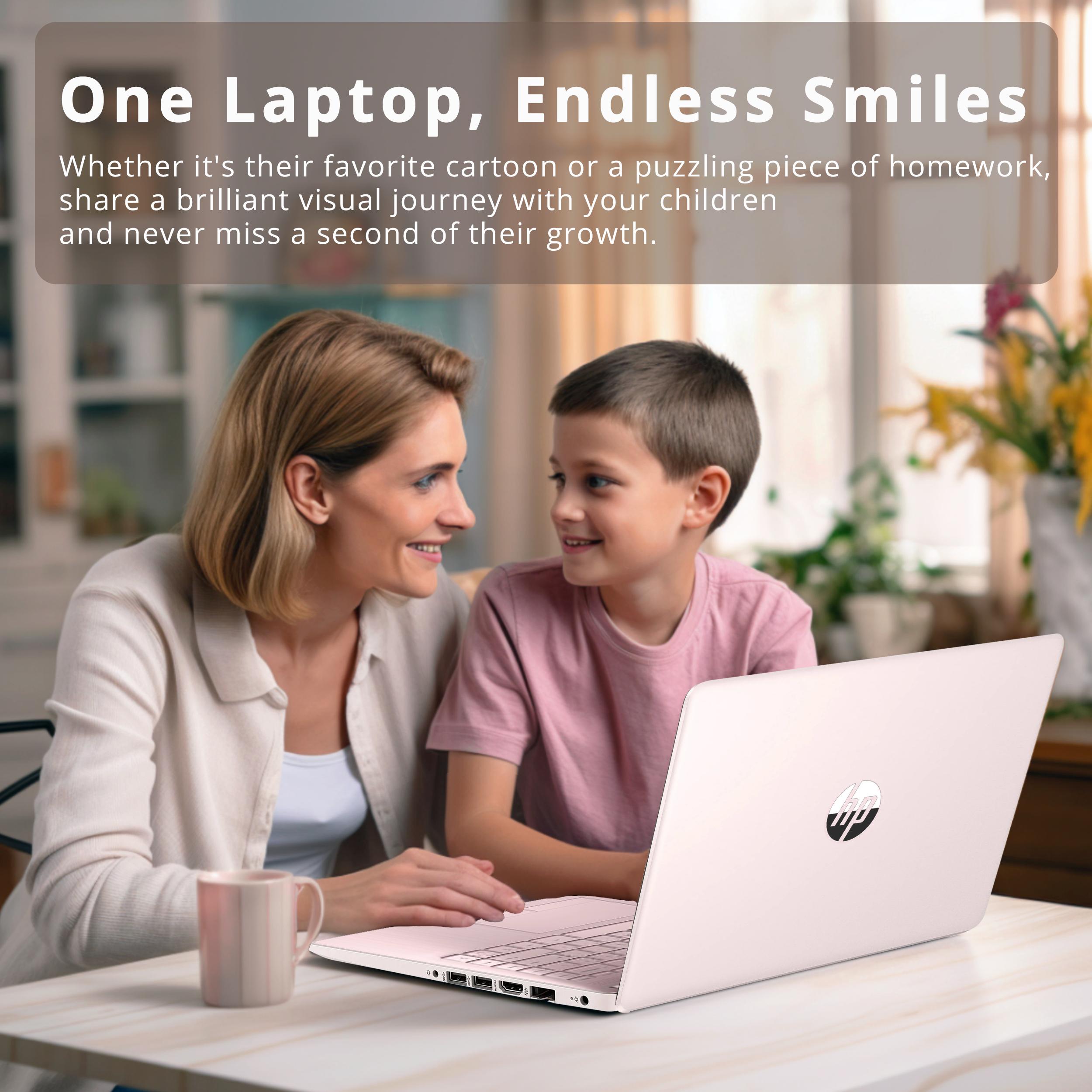 One Laptop, Endless Smiles

Whether it's their favorite cartoon or a puzzling piece of homework, share a brilliant visual journey with your children and never miss a second of their growth.