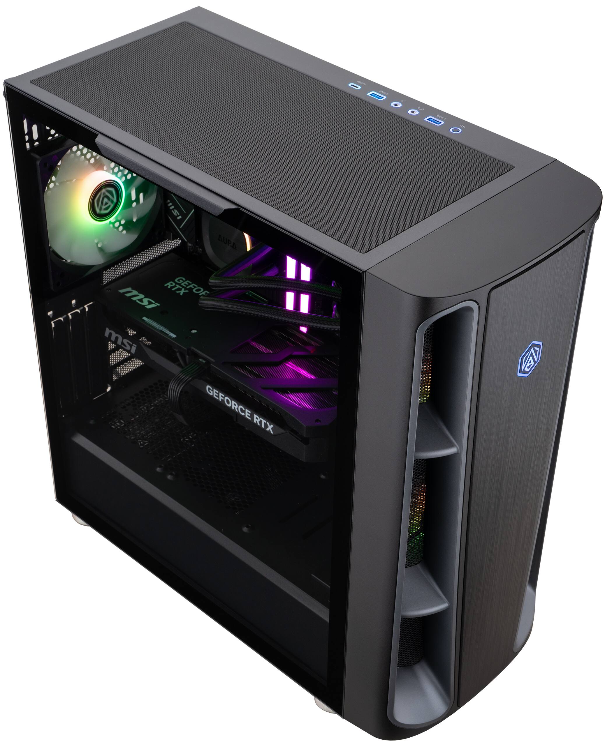 ADVANCED BATTLESTATIONS ABS Kaze II Aqua Gaming PC Windows 11